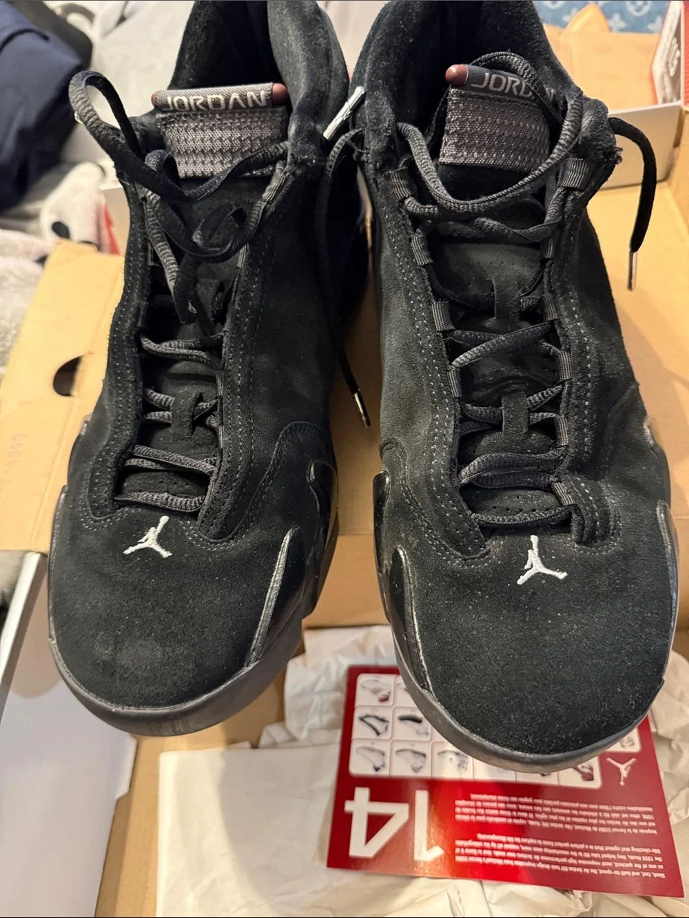 Jordan Black and White Men's Sneakers